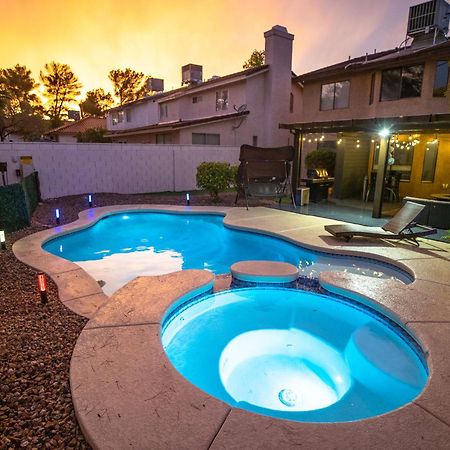 1800 Sqft House W/Heated Pool Spa 13Min From Strip Villa Las Vegas Kültér fotó