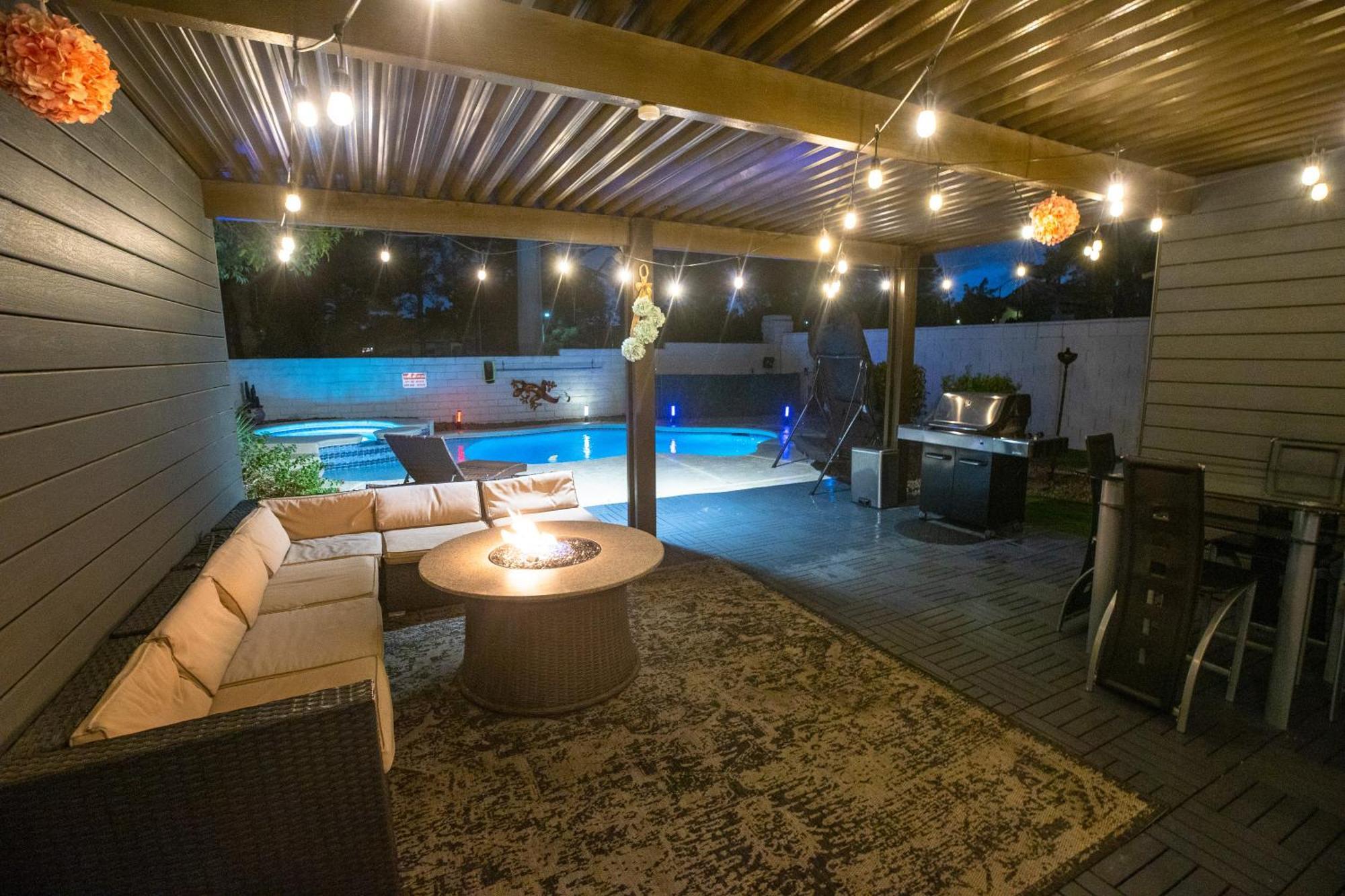 1800 Sqft House W/Heated Pool Spa 13Min From Strip Villa Las Vegas Kültér fotó